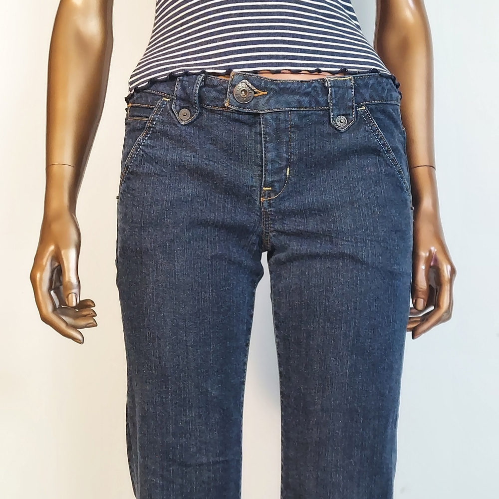 Guess Jeans Flared Leg Stretch Denim Jeans, 28